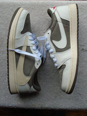 Nike Air Jordan 1 Retro Low OG SP Travis Scott Reverse Sz US 8 Mocha DM7866-162